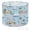 Color 3, variant on Drum Lampshades Tropical Coastal Palm Trees Boats Vibrant Blue Waters 13"x13"x10" Light Shade for Table Lamps Floor Lamp Shades Replacement Assembly Required