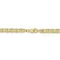 thumbnail image 4 of 10k 4.5mm Concave Anchor Chain (Weight: 16.34 Grams, Length: 22 Inches), 4 of 4