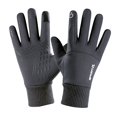 thumbnail image 1 of Guantes calefactables para hombre y mujer, con forro calefactable, de terciopelo antideslizante, para escalada, deportes al aire libre y esquí., 1 of 4