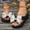 White, variant on Women Flip Flop, Thong Wedge Platform Sandals Arch Support Slippers High Heel Comfortable Cushion Shoes Summer Beach White 7(39)