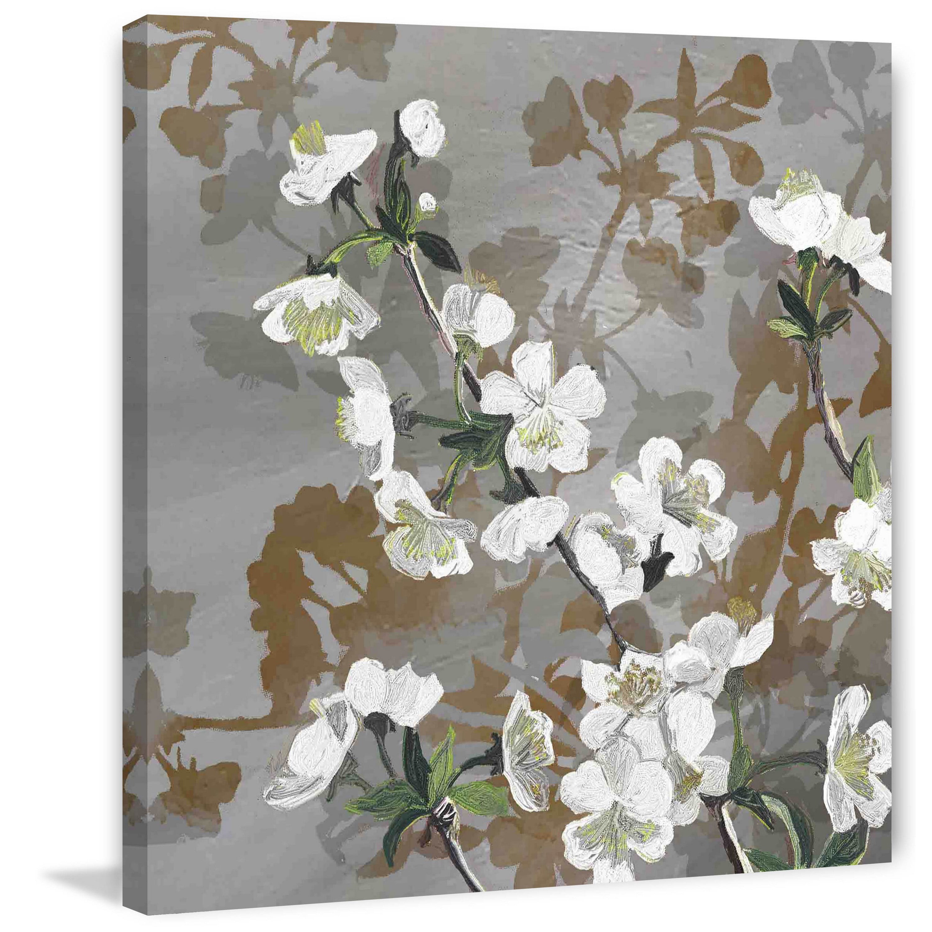 Marmont Hill "Two Metallics" Painting Print on Canvas