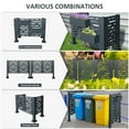 thumbnail image 5 of CarButler 3x2ft Outdoor Air Conditioner Fence Privacy Screen Panels,3ft Height, Metal Privacy Fence Cover, 5 of 7