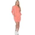 thumbnail image 1 of White Mark Women's Hoodie Sweatshirt Dress, 1 of 6