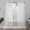 White, variant on Dtwnek 2 Panels Set White Solid Color Sheer Curtains Lightweight Light Filtering Window Drape for Bedroom, Living Room, 42" x 63"