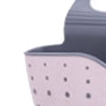 thumbnail image 2 of Transemion Adjustable Hanging Drainer Basket Kitchen Sink Shelf Soap Sponge Drain Rack pink 1Set, 2 of 4