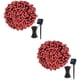thumbnail image 1 of Paquete de 2 guirnaldas de luces solares, 72 pies, 200 LED, 8 modos, luces navideñas para jardín, patio, hogar, fiesta, 1 of 5