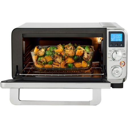 De'Longhi - Livenza Convection Toaster/Pizza Oven - Silver