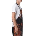 thumbnail image 3 of Pofeuu Red Panda Autumn Branches Print Waterproof Apron with Pockets Adjustable Cooking Aprons Kitchen Bib for Baking Household Cleaning, 3 of 8