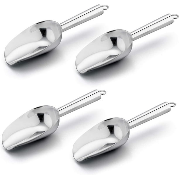Cuchara multiusos de aluminio, resistente para uso en interiores y exteriores, mango ergonómico para mayor comodidad, cuchara no tóxica de fácil limpieza para productos secos, especias, comida para