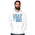 thumbnail image 5 of US Air Force USAF Bro Brother Hoodie Hooded Sweatshirt Men Brisco Brands M, 5 of 6