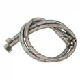 thumbnail image 4 of 1Pair Single Head Cold and Hot Water Inlet Pipe Stainless Steel Woven Sink Faucet Connector Kitchen Basin Plumbing Hoses, 4 of 7