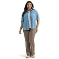 thumbnail image 2 of Lee® Women's Plus Mid Rise Wrinkle Free Bootcut Pant, 2 of 7