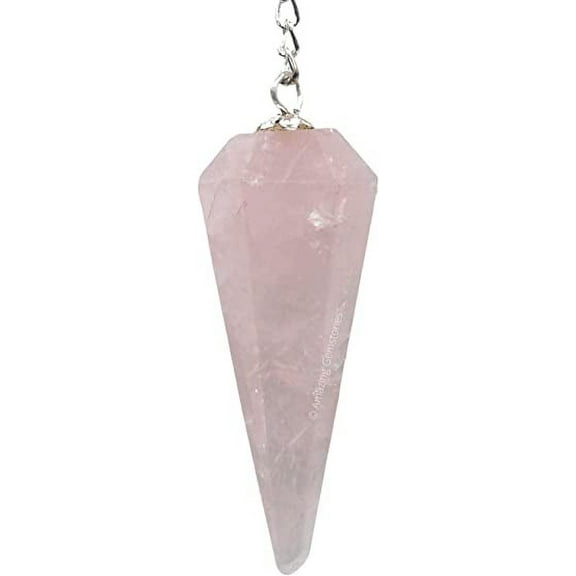 Rose Quartz Crystal Pendulum Divination