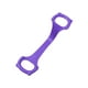thumbnail image 4 of Banda de fitness con 8 formas, correa de , expansor de pecho, banda de ejercicio, estiramiento para entrenamiento, desarrollo muscular, gimnasio Púrpura, 4 of 8