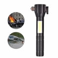 thumbnail image 3 of Iluminación portátil, Flash multifunción linterna luz autodefensa iluminación exterior emergencia Flash Usb impermeable coche seguridad martillo, Kuyhfg Sin marca, 3 of 3