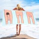 thumbnail image 2 of Beach Towel Absorbent Soft Microfiber Beach Towel Quick Dry Sexy Bath Towel For Bathroom Pool Camp Travel ANGGREK Soft Microfiber Beach Towel, 2 of 8