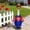 B, variant on WMTOKK Porch Goose Outfit Outdoor Garden Balcony Porch Goose Clothes Seasonal Yard Decoration (Style A)