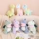 thumbnail image 2 of Muñeco de máquina de garra de 9 pulgadas de dinosaurio de pelo largo de alta calidad, muñeco de peluche para niños, venta al por mayor, juguetes de algodón para boda, lote mixto, 2 of 4