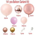 thumbnail image 2 of Balloon Arch Kit 141pcs Balloon Garland Kit Latex Balloons (Rose Gold), 2 of 5