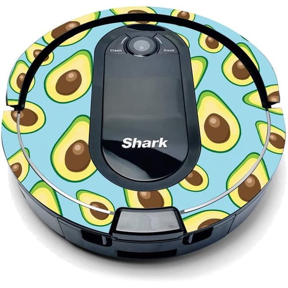 MightySkins RV1001AE-Blue Avocados Skin for Shark IQ Robot - Blue Avocados