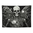 thumbnail image 5 of GOSMITH  Bat Skull Tapestry Gothic Mystic Eye Tapestries Octopus Skeleton Tapestry Black and White Tapestry Tree of Life Tapestry Wall Hanging for Bedroom, Living Room, 5 of 7