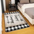 thumbnail image 2 of Erosebridal Happy Camping Rugs For Bedroom 4'11" x 3'3", Buffalo Living Room Decor, Rustic Theme Decor, 2 of 5
