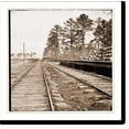 thumbnail image 2 of Historic Framed Print, Cedar Level Station Virginia. Station on City Point Railroad, 17-7/8" x 21-7/8", 2 of 9