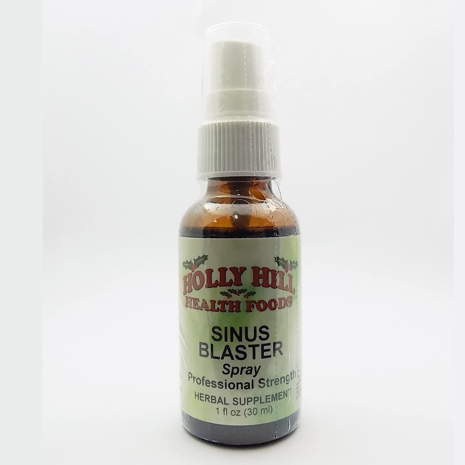 Holly Hill Health Foods Sinus Blaster Spray, Professional Strength, 1 oz