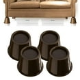 thumbnail image 3 of Elevadores de mueble Elevadores de , Elevadores de sofá/silla, Almohadilla EVA antideslizante, Patas de muebles de plástico resistente de Elevador de 3 pulgadas Yotijar Elevadores de cama, 3 of 8