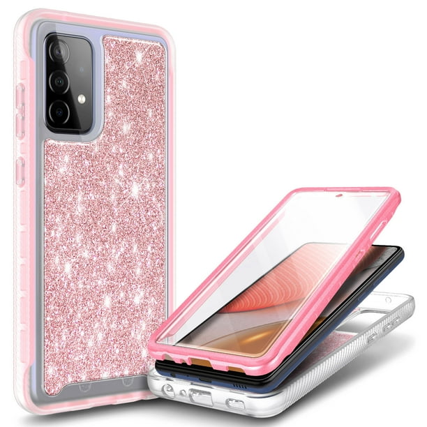 Samsung Galaxy A52 5G Phone Case with [Builtin Screen Protector