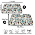 thumbnail image 3 of Kdxio Dinosaur Print Windshield Sun Shade,UV Rays and Sun Heat Protection,Sunshade for Car Windshield,Car Shade Front Windshield - Medium, 3 of 6