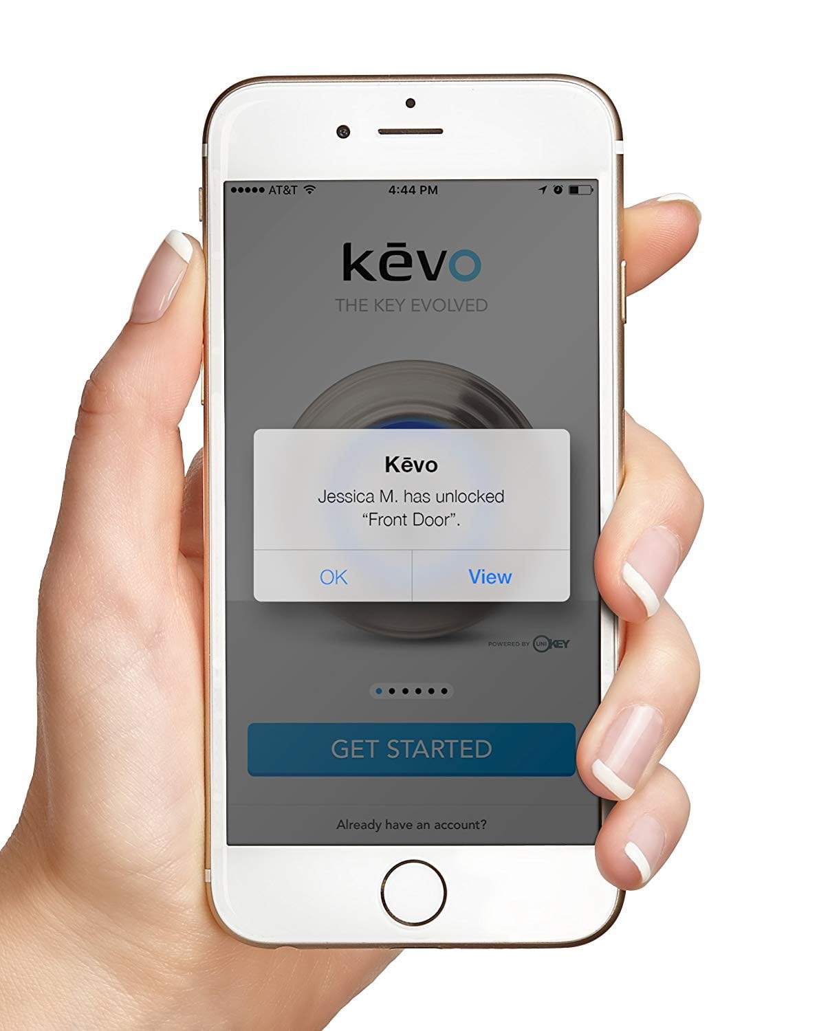 Kwikset Kevo 1st Gen Touch-to-Open Bluetooth Smart Lock Venetian Bronz 99250-003