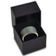 Tungsten Wedding Band Ring 12mm for Men Women Comfort Fit 18K Rose Gold Plated Plated Pipe Cut Flat Brushed Polished Lifetime Guarantee – image 4 sur 5