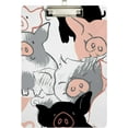thumbnail image 2 of FMSHPON Pigs Clipboard Hardboard Wood Nursing Clip Board and Pull for Standard A4 Letter 13x9 inches, 2 of 8