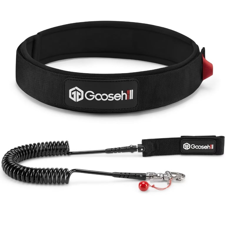 Goosehill SUP Leash Waist Belt, Adjustable Quick Release Waist 