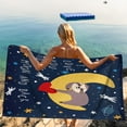 thumbnail image 5 of JeashCHAT Oversized Beach Towel for Kids , 30"x60" Animals Theme Multi-Purpose Towel, Extra Large Big Pool Swim Travel Soft Towels Blanket for Camping Swim Spa, 5 of 5