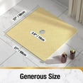 thumbnail image 2 of Square Shower Mat, 27 x 27 Inch Non Slip Bath Mat for Tub, Soft PVC Loofah Bathtub Mats with Drain Holes, Quick Drying Bathroom Stall Floor Mat, Bathroom Accessories Without Suction Cup, Beige, 2 of 12