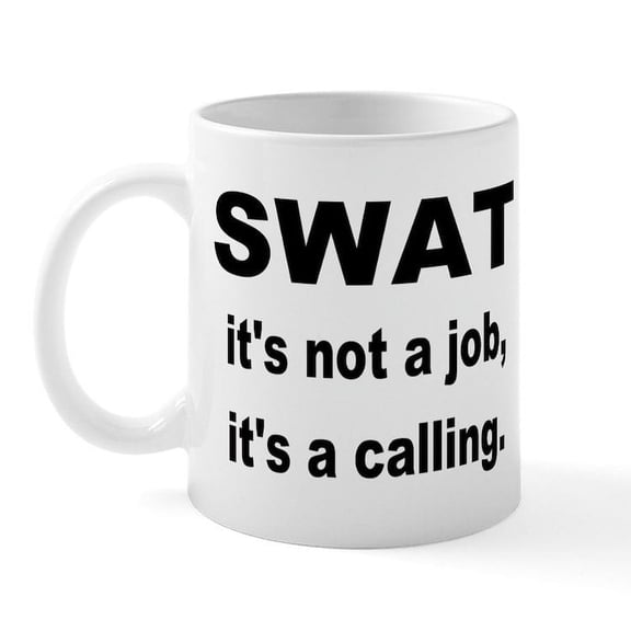 CafePress - SWAT Mug - 11 oz Ceramic Mug - Novelty Coffee Tea Cup