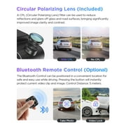 VIOFO A229 Pro 3 Channel 4K HDR Dash Cam, Dual STARVIS 2 Sensors, 4K+2K+1080P Front Inside and Rear, 5GHz WiFi, GPS, Voice Control, Parking Mode, Support 512GB Max