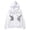 White, variant on Sewkxo Men's Graphic Zip Up Hoodies Streetwear Jacket Letter Print Long Sleeve Sweatshirt with Pocket,Navy L