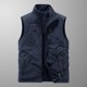 thumbnail image 1 of Chaleco deportivo para exteriores para hombre, grueso, con forro polar, de otoño e invierno, de secado rápido, multibolsillos, chaqueta informal de doble cara, 1 of 1