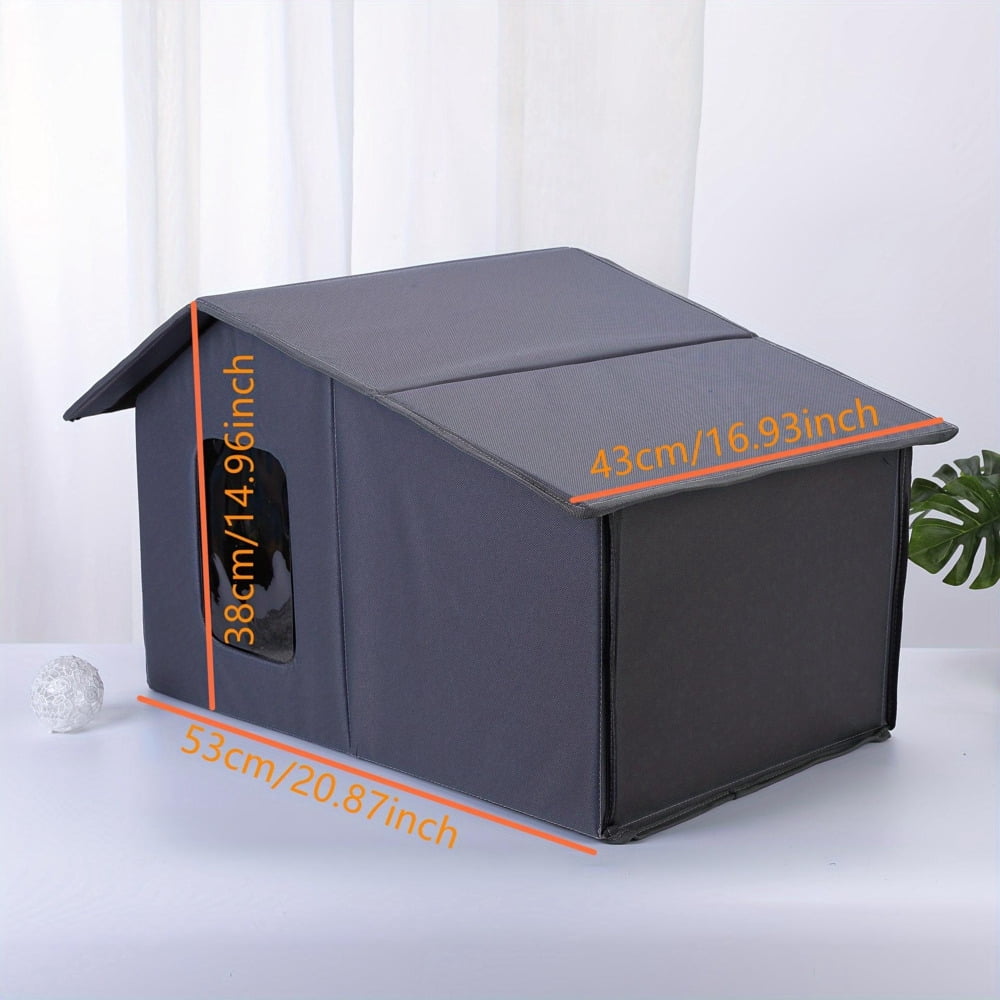 Outdoor stray cat nests dog houses are waterproof warm suitable for all four seasons detachable easy clean and convenient to store