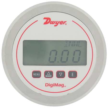 Dwyer Instruments Digital Low Pressure Gauge, DM-1112