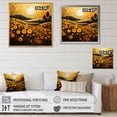 thumbnail image 4 of Designart "Farm Golden Harvest Painting II" Farm Floater Framed Canvas Wall Art, 4 of 7
