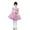 V-Light Pink640215, variant on Kids Enchanting Girls Dress For Performances Sparkling Sequins Evening Gown Fly Sleeve For Dance Shows And Stage Events Fashionable Solid Color Children O-Neck Sundress For Play Party Casual