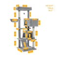 thumbnail image 1 of Domestic Delivery  Cat Toy Scratching Wood Climbing Tree Cat Jumping Toy Ladder Climbing Frame Cat Furniture Scratching Post ShopWise Round, 1 of 21