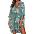 thumbnail image 3 of Ekouaer Women's Swimsuit Beach Cover Up Shirt Bikini Beachwear Bathing Suit Beach Dress, 3 of 5