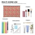 thumbnail image 4 of Susaid Strawberry Print Makeup Mini Bags for Women Multi Color Cosmetics Bag Travel Toiletry Bag Pencil Pouch Blank Makeup Bags with Zipper, 4 of 7