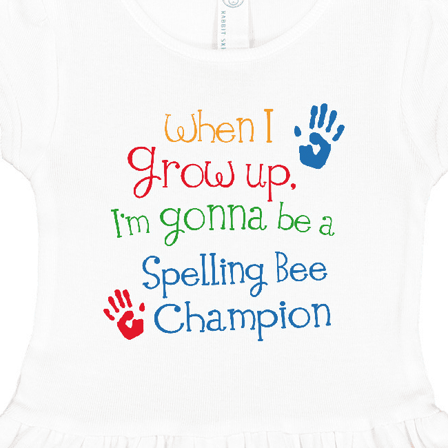 Spelling Bee Future Gift Toddler Dress - Walmart.com