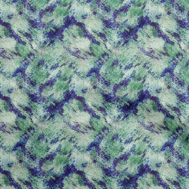 oneOone Polyester Spandex Dusty Teal Green Fabric Texture Craft Projects Decor Fabric Printed By The Yard 56 Inch Wide